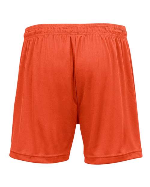 Badger 2116 Girls' B-Core Shorts - Burnt Orange - back