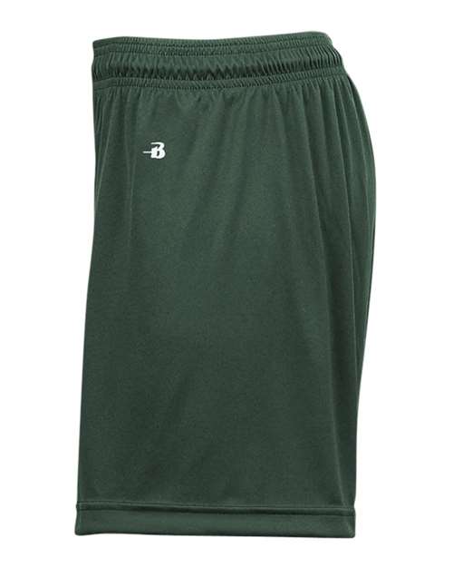 Badger 2116 Girls' B-Core Shorts - Forest - side