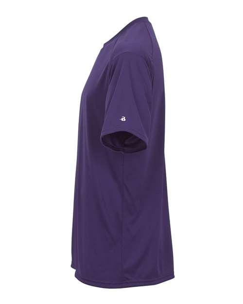 Badger 2120 Youth B-Core T-Shirt - Purple - side