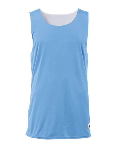 Badger 2129 Youth B-Core Reversible Tank Top - Columbia Blue/ White - front