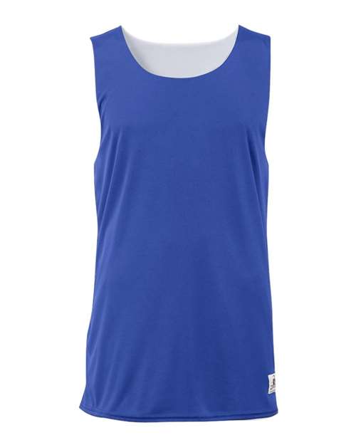Badger 2129 Youth B-Core Reversible Tank Top - Royal/ White - front