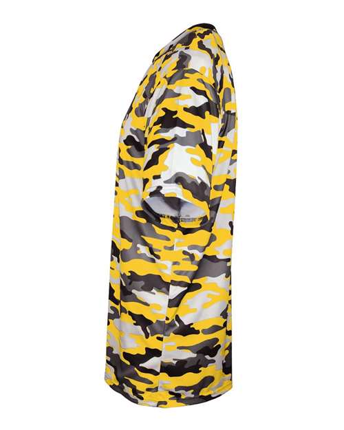 Badger 4181 Men's Camo T-Shirt - Gold - side