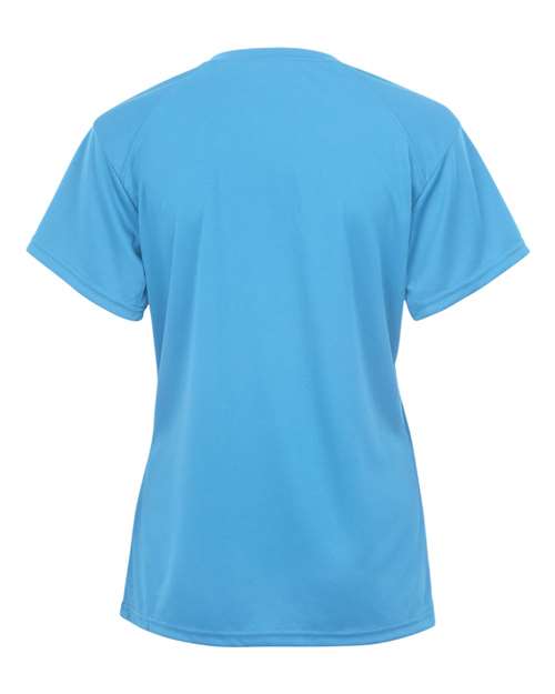 Badger 2162 Youth B-Core V-Neck T-Shirt - Columbia Blue - back