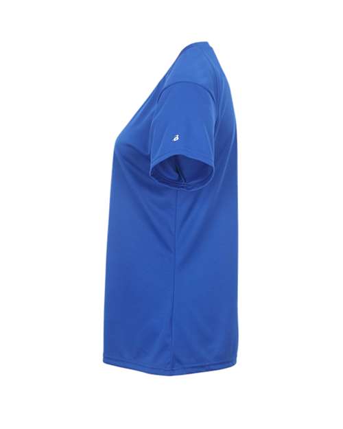 Badger 2162 Youth B-Core V-Neck T-Shirt - Royal - side
