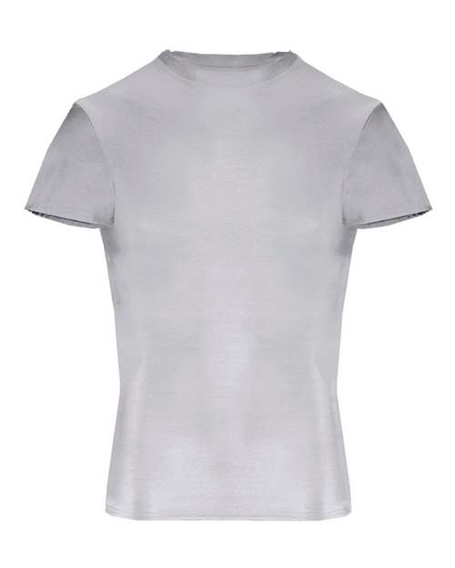 Badger 4621 Men's Pro-Compression T-Shirt - Silver - front