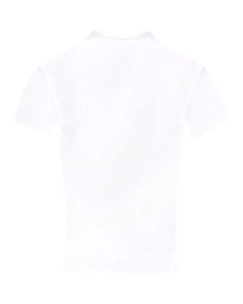 Badger 4621 Men's Pro-Compression T-Shirt - White - back