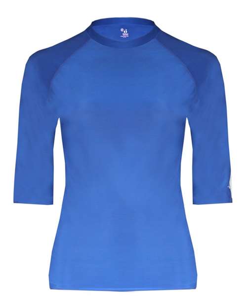 Badger 4627 Men's Pro-Compression Half Sleeve T-Shirt - Royal - front