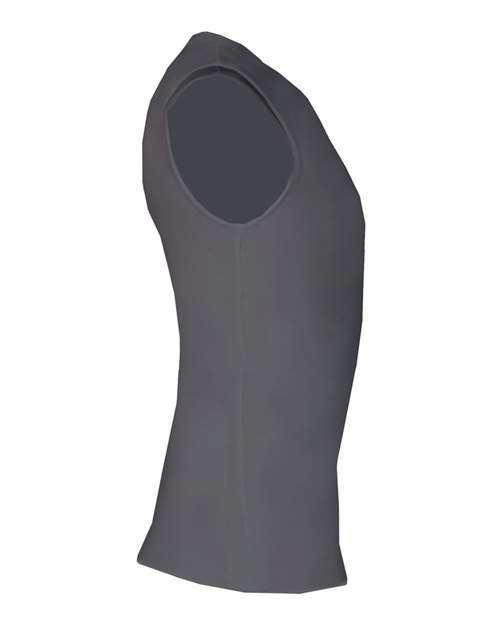Badger 4631 Men's Pro-Compression Sleeveless T-Shirt - Graphite - side