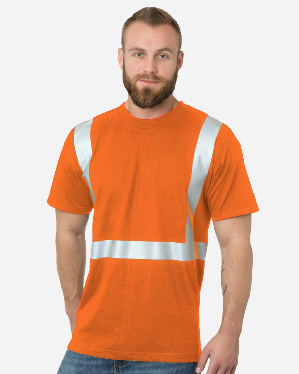 Bayside 3751 Unisex USA-Made High Visibility T-Shirt - style
