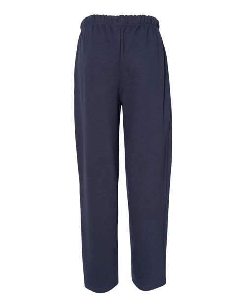 C2 Sport 5577 Men's Open-Bottom Sweatpants - Navy - back