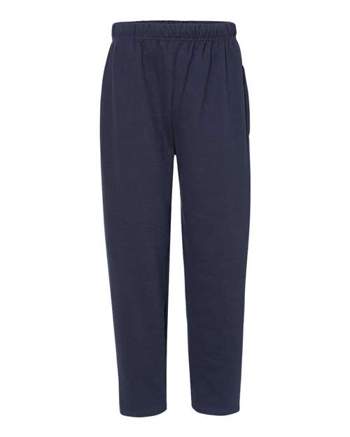 C2 Sport 5577 Men's Open-Bottom Sweatpants - Navy - front