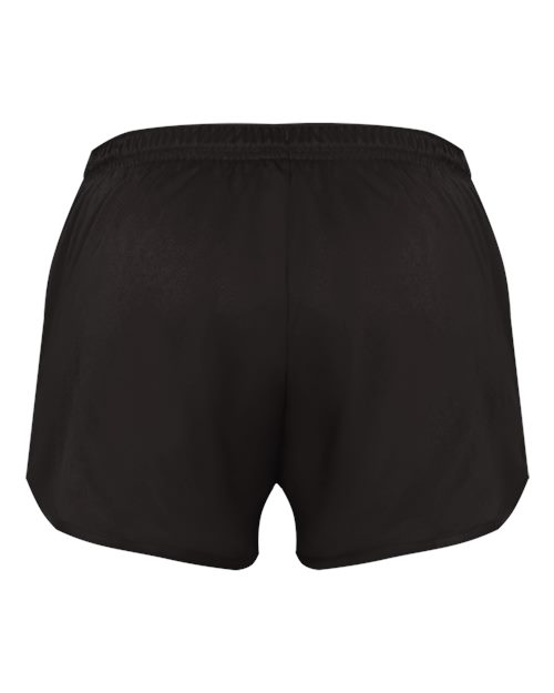 Alleson Athletic 7278 Women's B-Core Track Shorts - Black - back