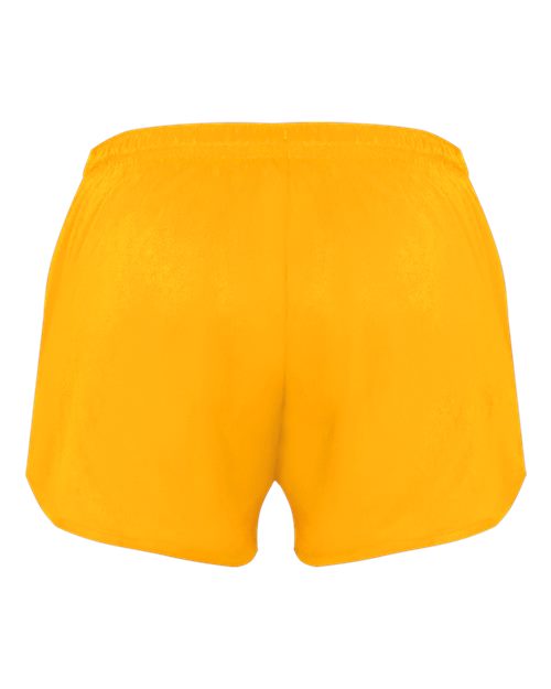 Alleson Athletic 7278 Women's B-Core Track Shorts - Gold - back