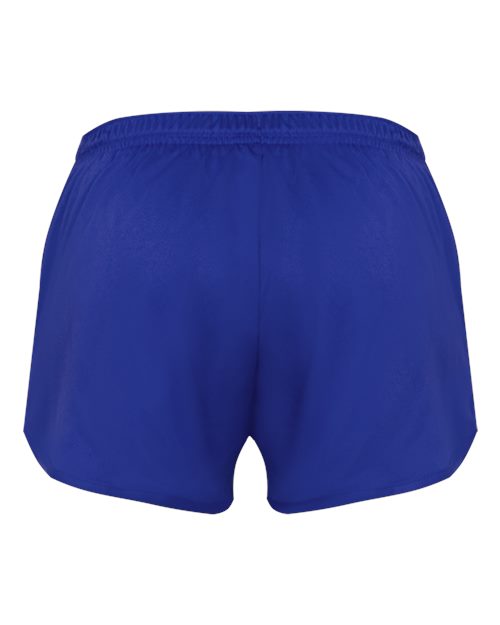 Alleson Athletic 7278 Women's B-Core Track Shorts - Royal - back