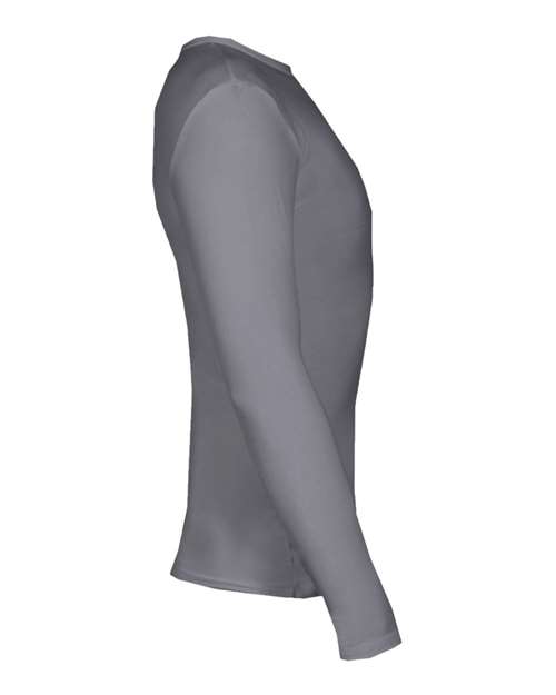 Badger 2605 Youth Pro-Compression Long Sleeve T-Shirt - Graphite - side