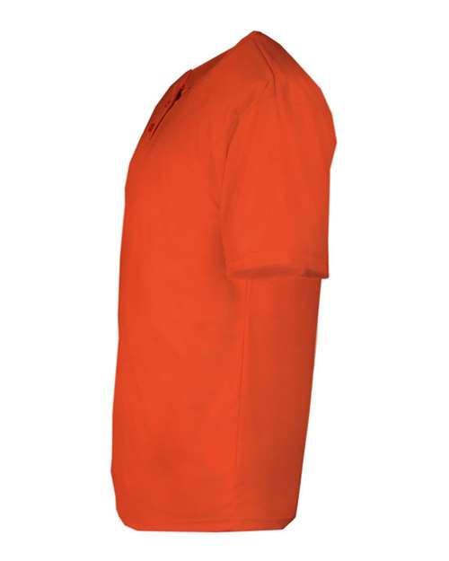 Alleson Athletic 2930 Youth B-Core Placket Jersey - Burnt Orange - side
