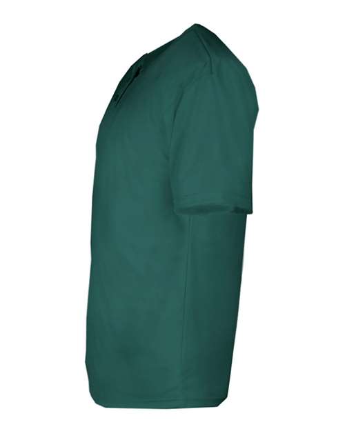 Alleson Athletic 2930 Youth B-Core Placket Jersey - Forest - side