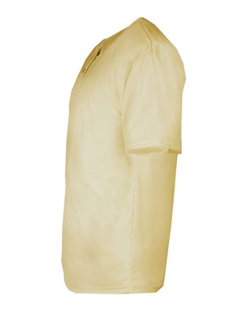Alleson Athletic 2930 Youth B-Core Placket Jersey - Vegas Gold - side