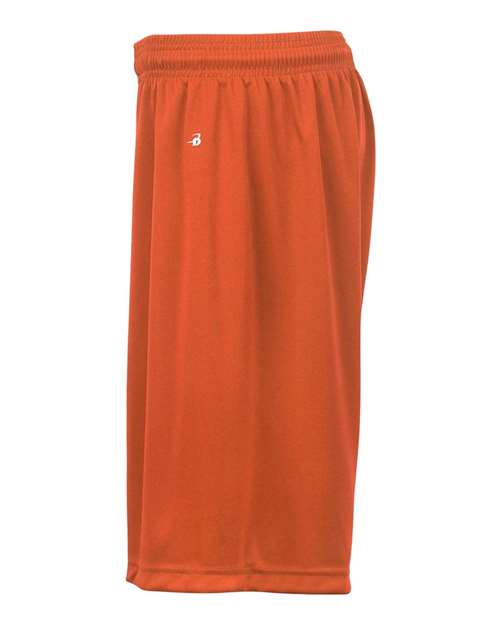 Badger 4107 Men's B-Core 7" Shorts - Burnt Orange - side