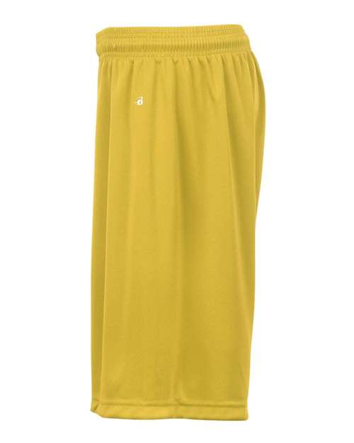 Badger 4107 Men's B-Core 7" Shorts - Gold - side