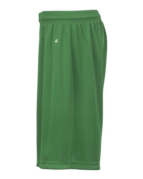 Badger 4107 Men's B-Core 7" Shorts - Kelly - side