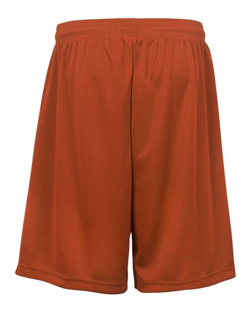Badger 4109 Men's B-Core 9" Shorts - Burnt Orange - back