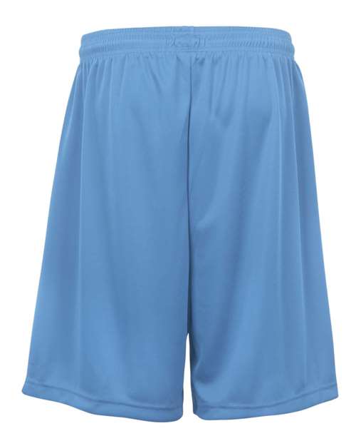 Badger 4109 Men's B-Core 9" Shorts - Columbia Blue - back