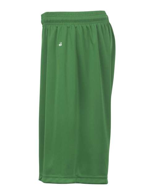 Badger 4109 Men's B-Core 9" Shorts - Kelly - side
