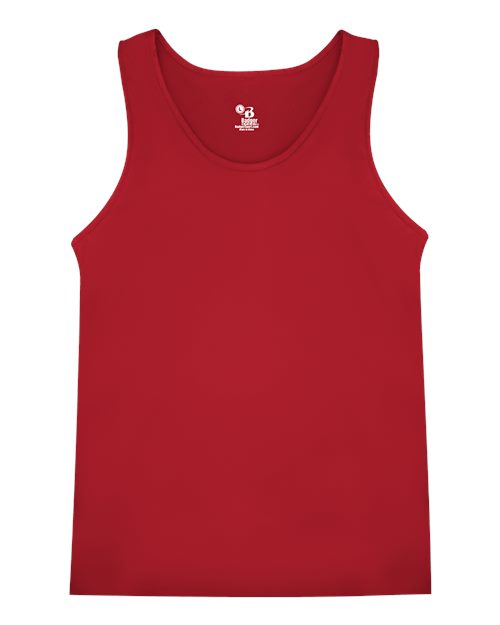 Alleson Athletic 8662 Men's B-Core Tank Top - Red - front