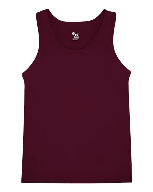 Alleson Athletic 8662 Men's B-Core Tank Top - Maroon - front