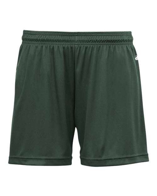 Badger 4116 Women's B-Core 5" Inseam Shorts - Forest - front