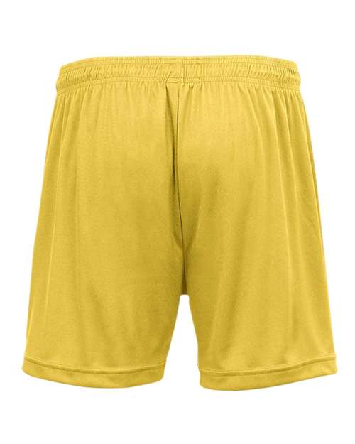 Badger 4116 Women's B-Core 5" Inseam Shorts - Gold - back
