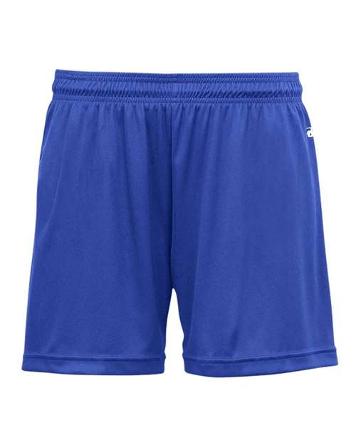 Badger 4116 Women's B-Core 5" Inseam Shorts - Royal - front
