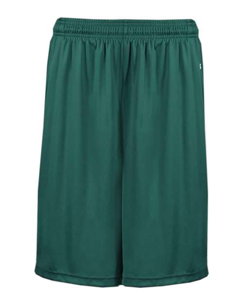 Badger 4119 Men's B-Core 10" Shorts with Pockets - Forest - front