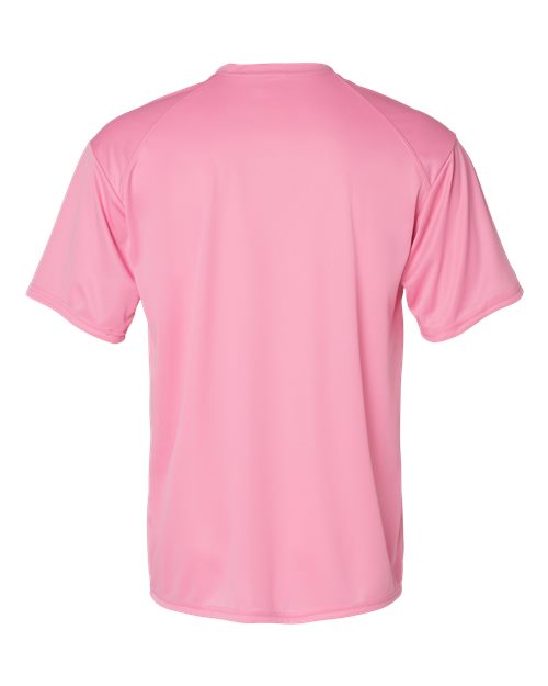 Badger 4120 Men's B-Core Sport Shoulders T-Shirt - Pink - back