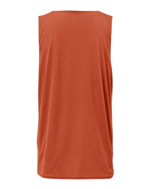 Badger 4129 Men's B-Core Reversible Tank Top - Burnt Orange - back