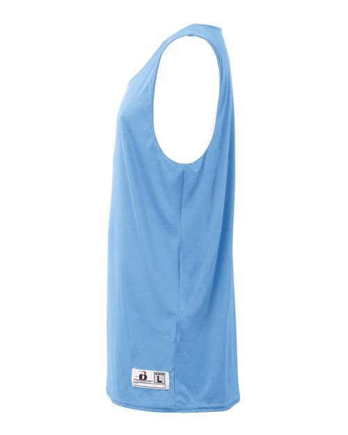 Badger 4129 Men's B-Core Reversible Tank Top - Columbia Blue - side