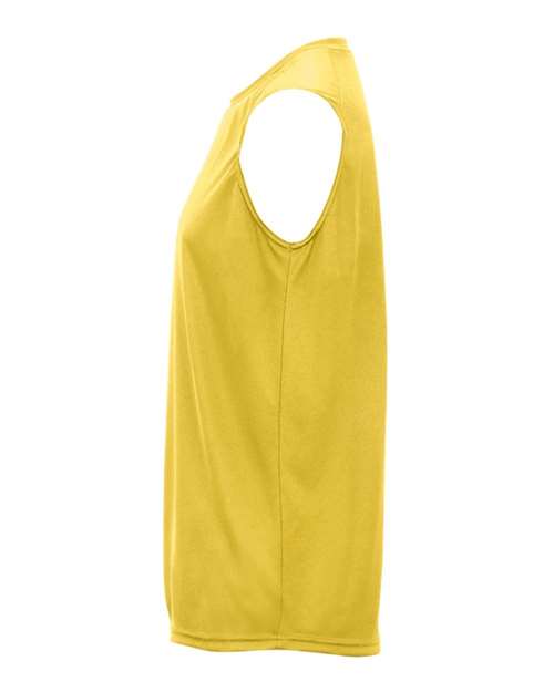 Badger 4130 Men's B-Core Sleeveless T-Shirt - Gold - side