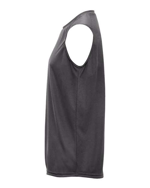 Badger 4130 Men's B-Core Sleeveless T-Shirt - Graphite - side