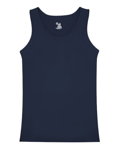 Alleson Athletic 8962 Women's B-Core Tank Top - Navy - front