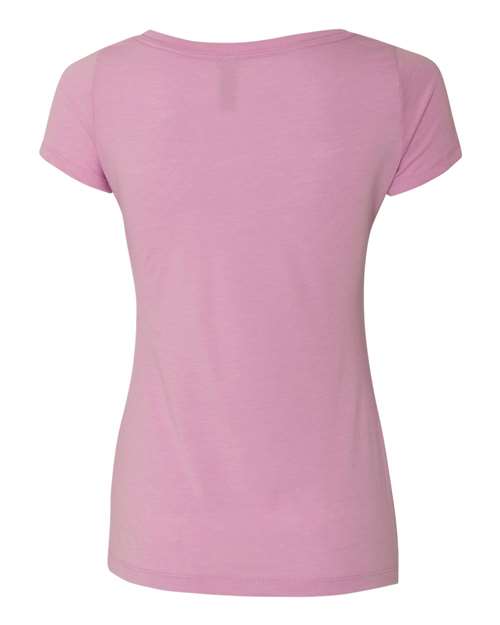 Next Level 6730 Women’s Triblend Scoop Neck Tee - Vintage Lilac - back
