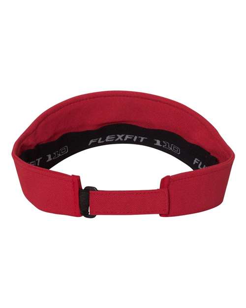 Flexfit 8110 110® Visor - Red - back