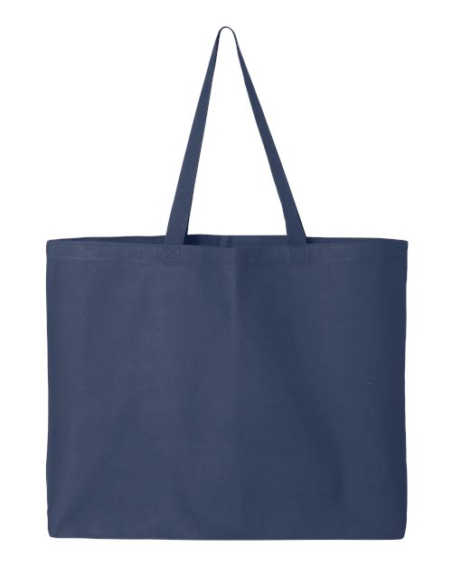 Q-Tees Q600 25L Jumbo Tote - Navy - back