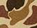 Valucap VC300A Bio-Washed Classic Dad Hat - Brown Duck Camo - swatch