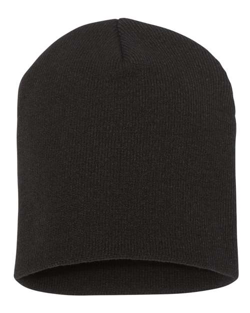 YP Classics 1500KC 8 1/2" Beanie - Black - front