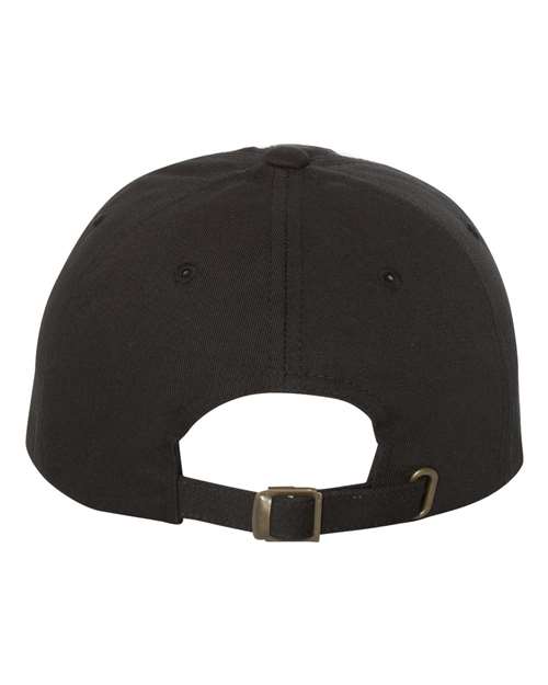 YP Classics 6245CM Classic Dad Hat - Black - back
