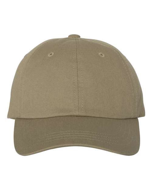YP Classics 6245CM Classic Dad Hat - Khaki - front