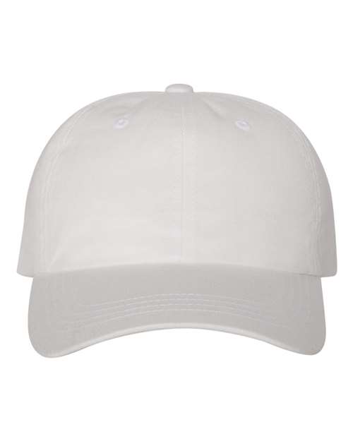 YP Classics 6245CM Classic Dad Hat - White - front