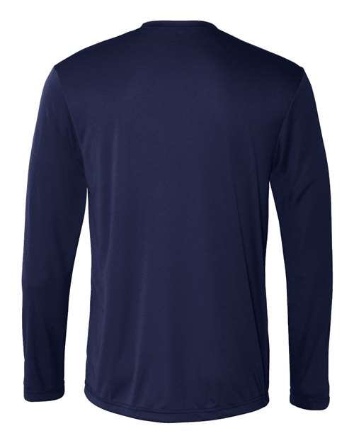 Hanes 482L Unisex Cool DRI® Long Sleeve Performance T-Shirt - Navy - back