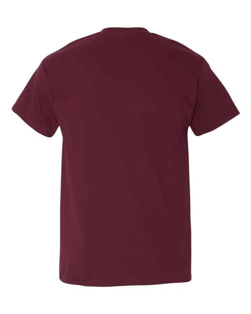 Gildan 5300 Unisex Heavy Cotton™ Pocket T-Shirt - Maroon - back